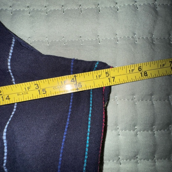 New Anthropologie Dolan Odille Striped Halter Jumpsuit Size S. GUC - Picture 9 of 16